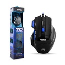 Everest SGM-X7 Wired Optical Blue Gaming Mouse and Mouse Pad