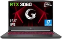 Game Garaj Slayer2 7-3060 C2 i7-12700H 32GB 1TB 15.6" DOS FHD 144Hz, RGB Gaming Notebook