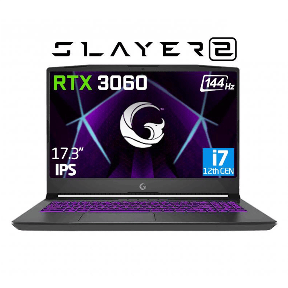 [D5 7XL-3060] Game Garaj Slayer2 D5 7XL-3060 C2 i7-12700H 32GB 1TB SSD RTX3060 17.3" Full HD Notebook