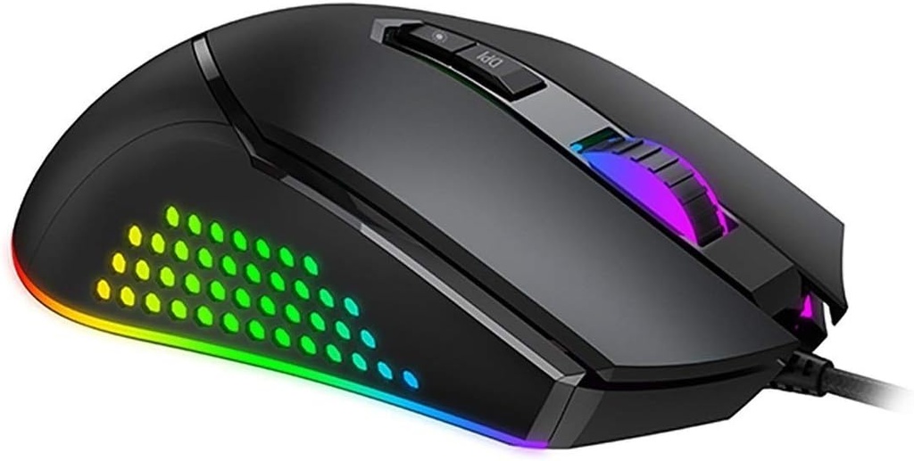 [MS814] GameNote MS814 Kablolu Optik Siyah Oyuncu Mouse
