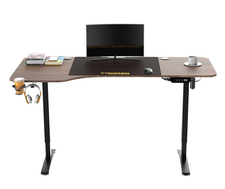 [TM-T-9085-L] Twisted Minds Motorized Height Adjustable Left Gaming Desk