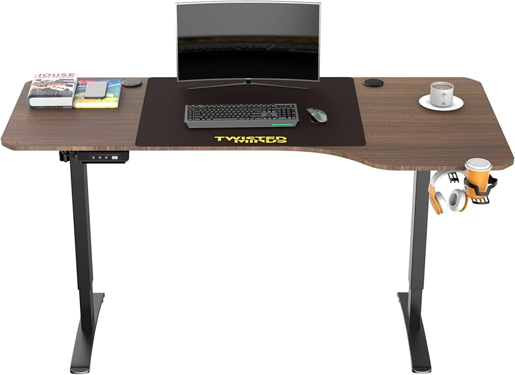[TM-T-9085-R] Twisted Minds T Electric Adjustable Right Gaming Desk