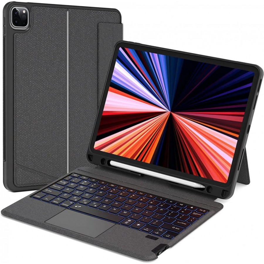 Wiwu Mag Touch iPad 10.2-10.5 Kılıflı Klavye
