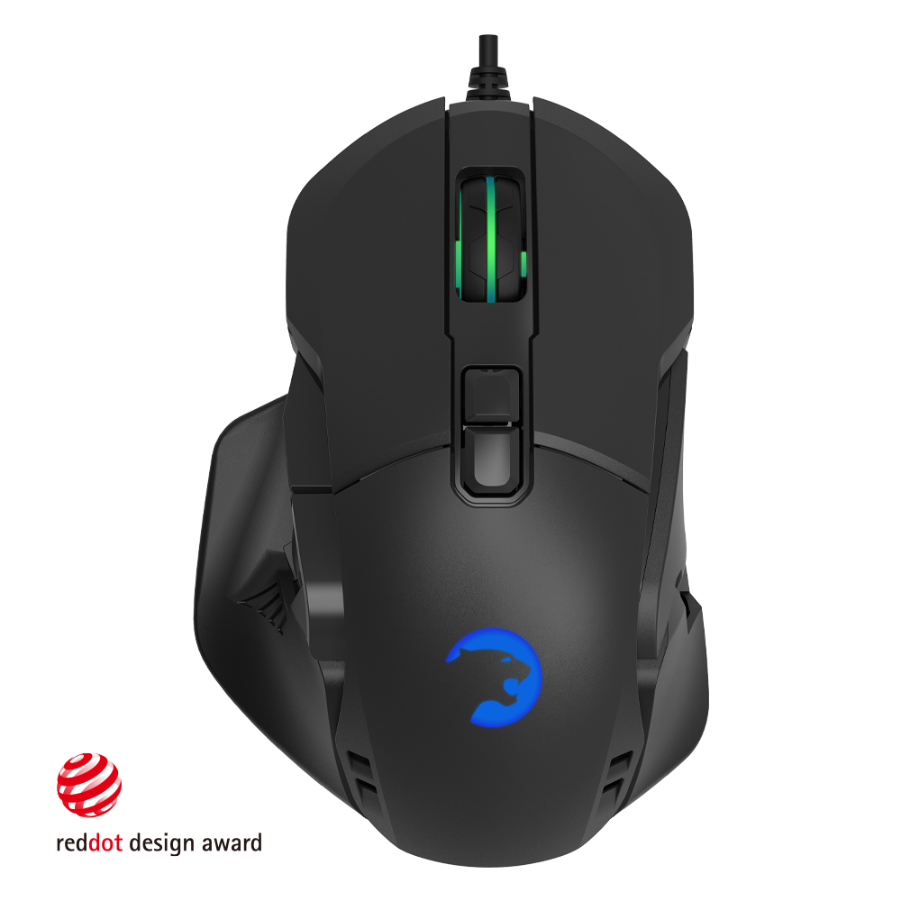 GamePower Kuzan 12.400DPI 7 Keys RGB Modular Professional Optical Gaming Mouse