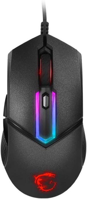Msi Clutch GM30 6200DPI RGB Kablolu Optik Oyuncu Mouse