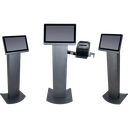 Pos Class KSK-100 Table Top Fixed Cash Register Pos Holder, Printer, Reader and PC Stand