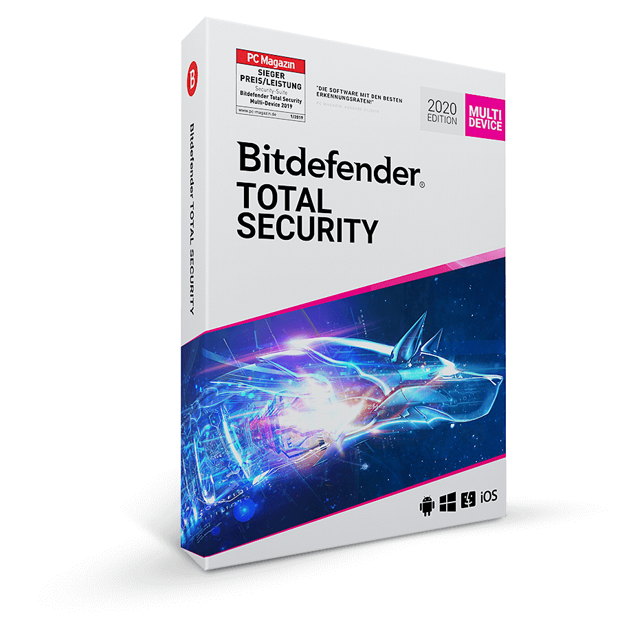 Bitdefender Antivirus Plus Protection 2020 -3 Users