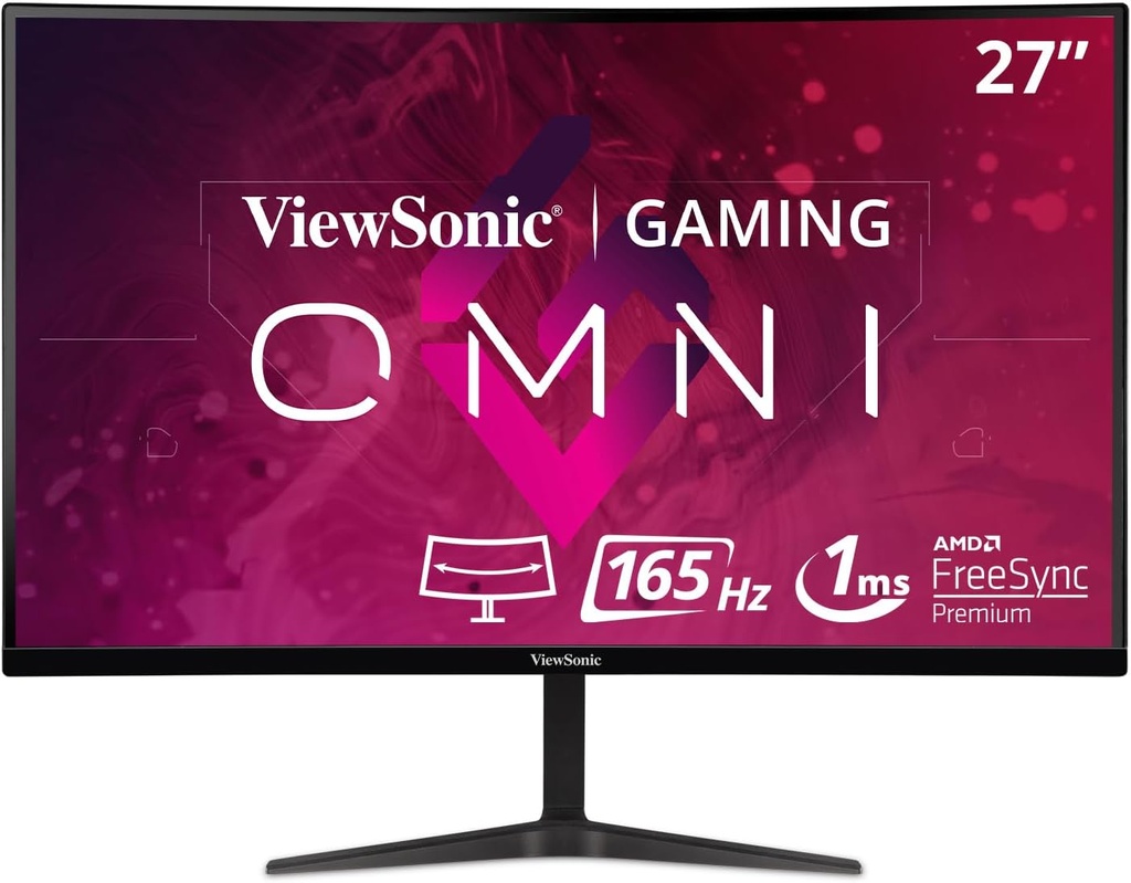 ViewSonic VX2718 27" 1ms QHD Curved Oyuncu Monitörü