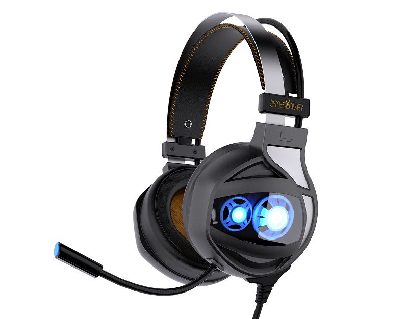 James Donkey 720 7.1 RGB Wired Over-Ear Gaming Headset