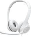 Logitech H390 981-001286 Mikrofonlu Kulak Üstü Kulaklık, Beyaz