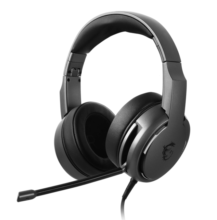Msi Immerse GH40 Enc 7.1 Wired Over-Ear Microphone Gaming Headset