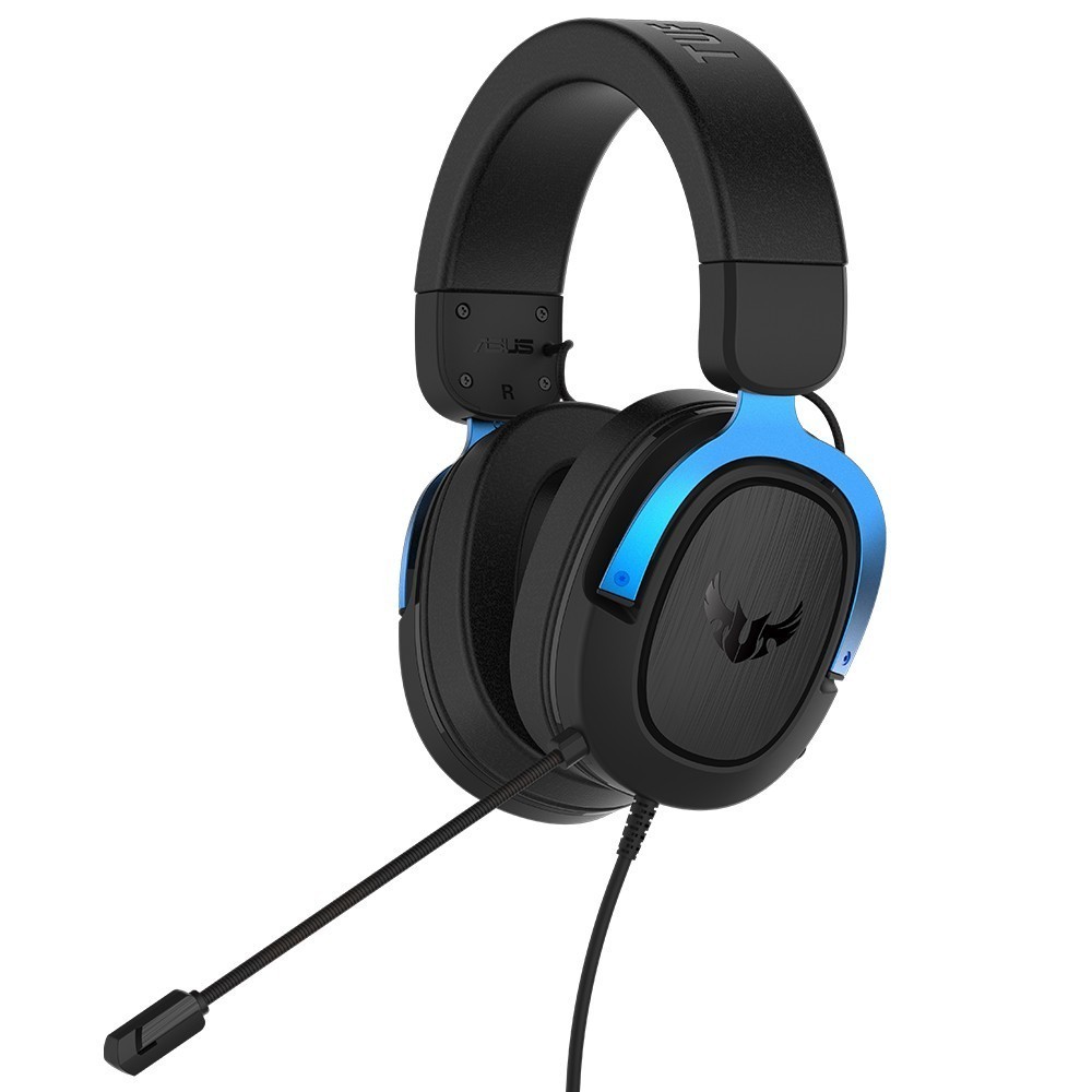 Asus Tuf Gaming H3 7.1 Wired Over-Ear Microphone Blue Gaming Headset
