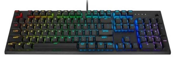[CH-910D018-TR] Corsair K60 RGB PRO Low Profile Cherry MX Switch Kablolu Mekanik Oyuncu Klavyesi