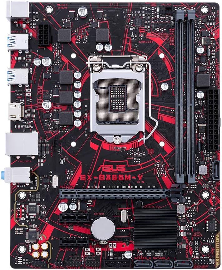 Asus EX-B365M-V DDR4 Intel LGA1151 Micro ATX Motherboard