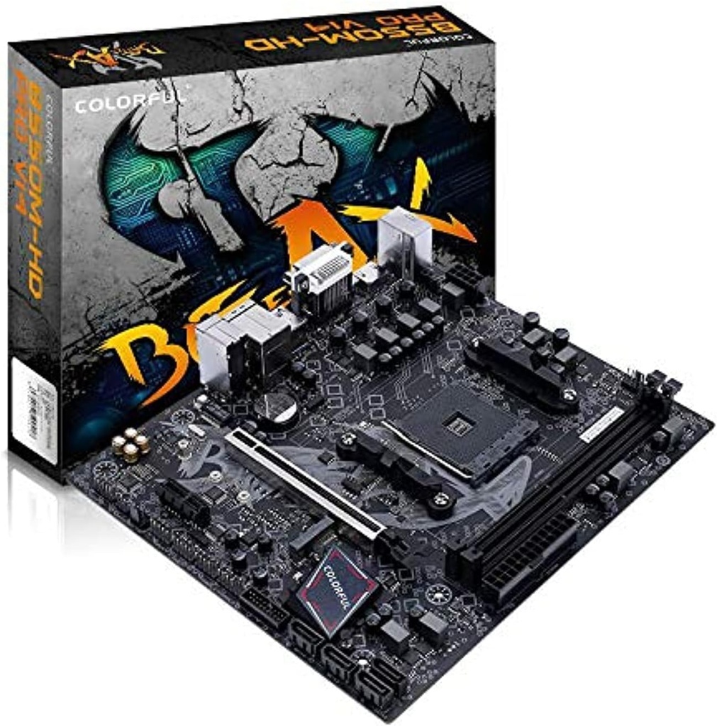 Colorful BATTLE-AX B550M-HD Pro V14 AMD AM4 Micro ATX Motherboard