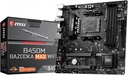 Msi B450M Bazooka Max Wi-Fi AMD AM4 DDR4 Micro ATX Motherboard