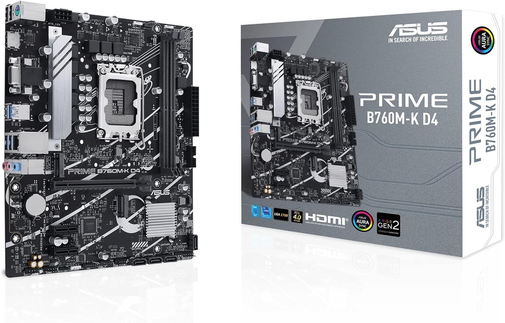 Asus Prime B760M-K D4 Intel LGA1700 DDR4 Micro ATX Anakart