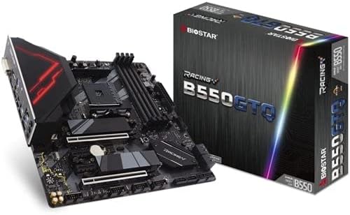 Biostar B550GTQ AMD AM4 DDR4 ATX Motherboard