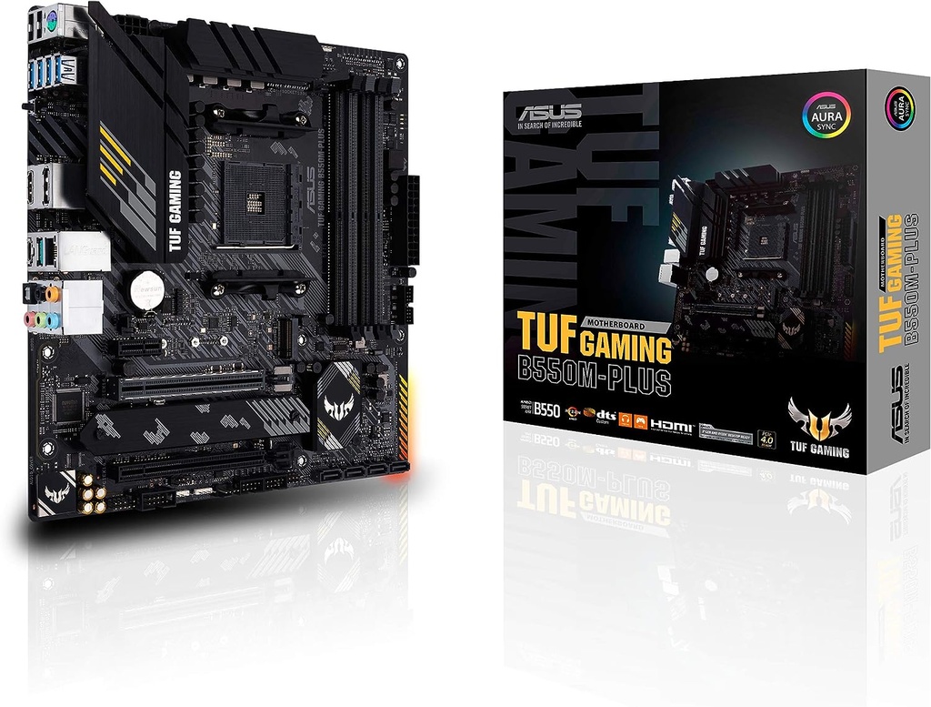 Asus Tuf Gaming B550M-PLUS AMD AM4 DDR4 Micro ATX Motherboard