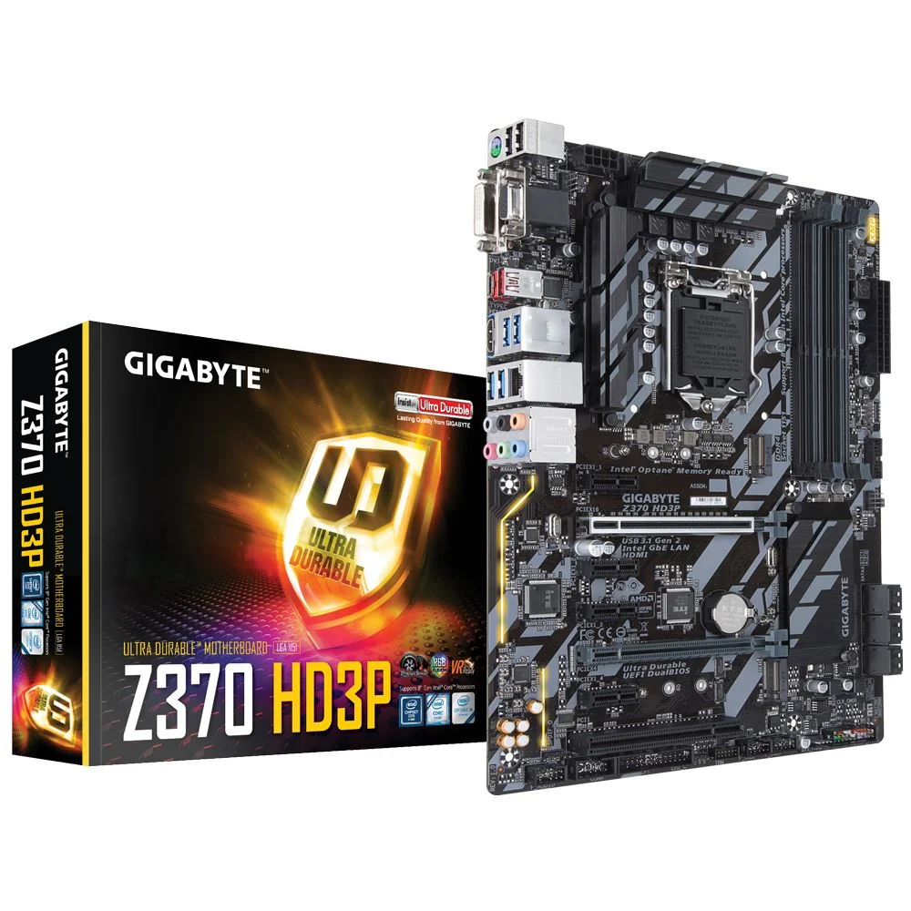 Gigabyte Z370-HD3P Intel LGA1151 DDR4 ATX Motherboard