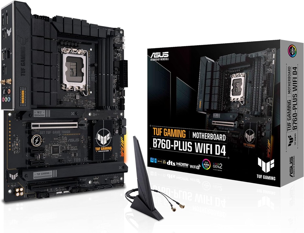Asus Tuf Gaming B760-PLUS Wi-Fi Intel LGA1700 DDR4 ATX Motherboard