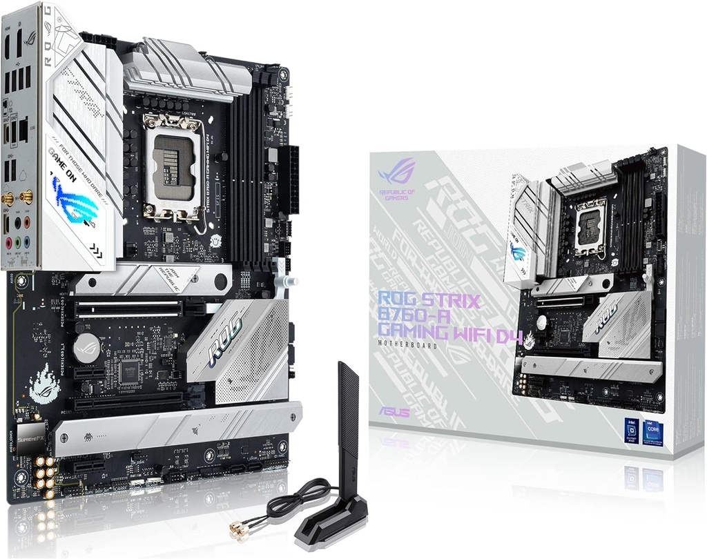 Asus Rog Strix B760-A Gaming Wi-Fi D4 Intel LGA1700 DDR4 ATX Motherboard