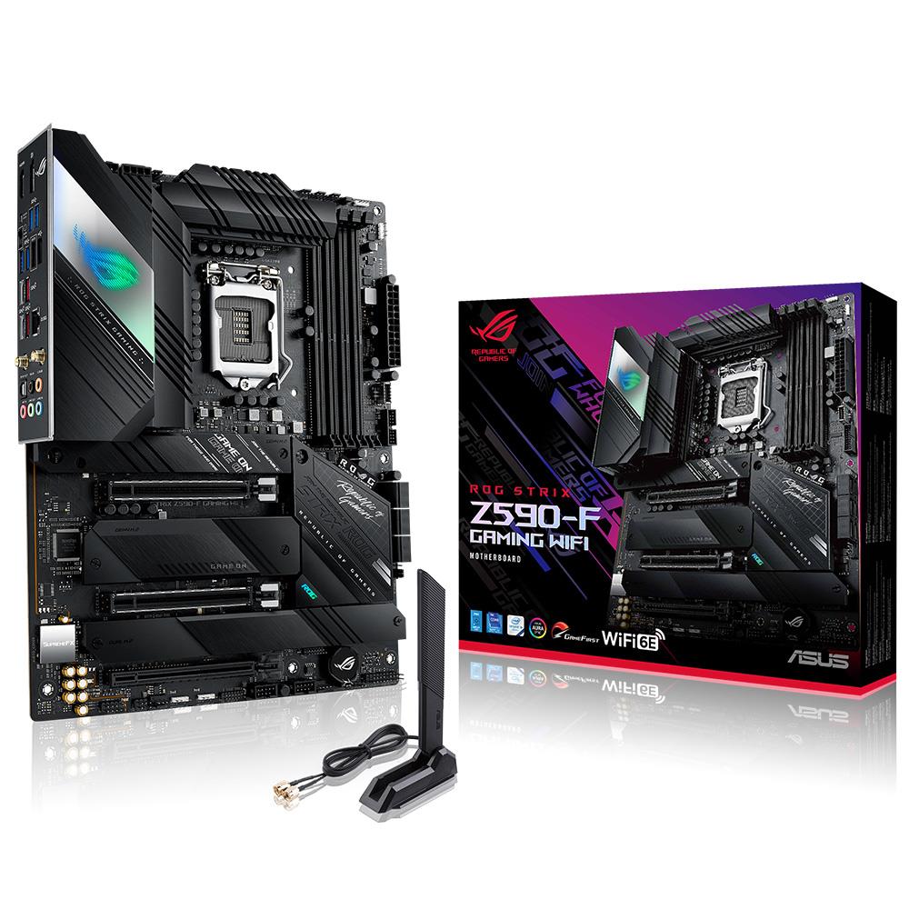 Asus Rog Strix Z590-F Gaming Wi-Fi Intel LGA1200 DDR4 ATX Motherboard