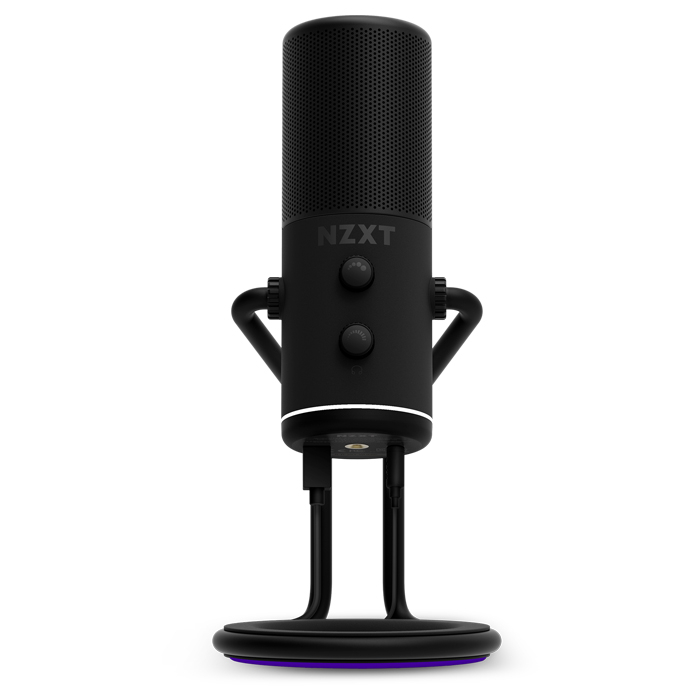 NZXT Capsule Professional USB-C Black Broadcaster Microphone