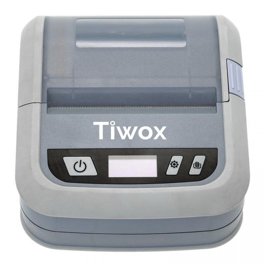 Tiwox BT-5050 Direkt Termal 80MM USB+ Bluetooth OLED Ekran (128*64) Taşınabilir Barkod Yazıcı