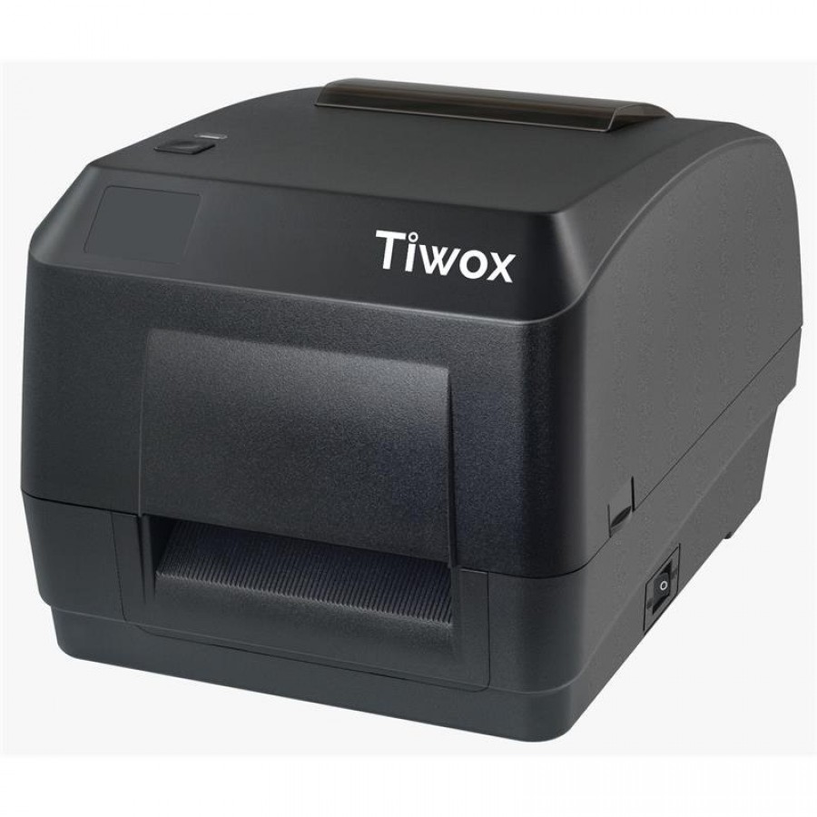 Tiwox TT-300 203DPI Thermal Transfer USB+ Ethernet Barcode Printer with Ribbon-300M