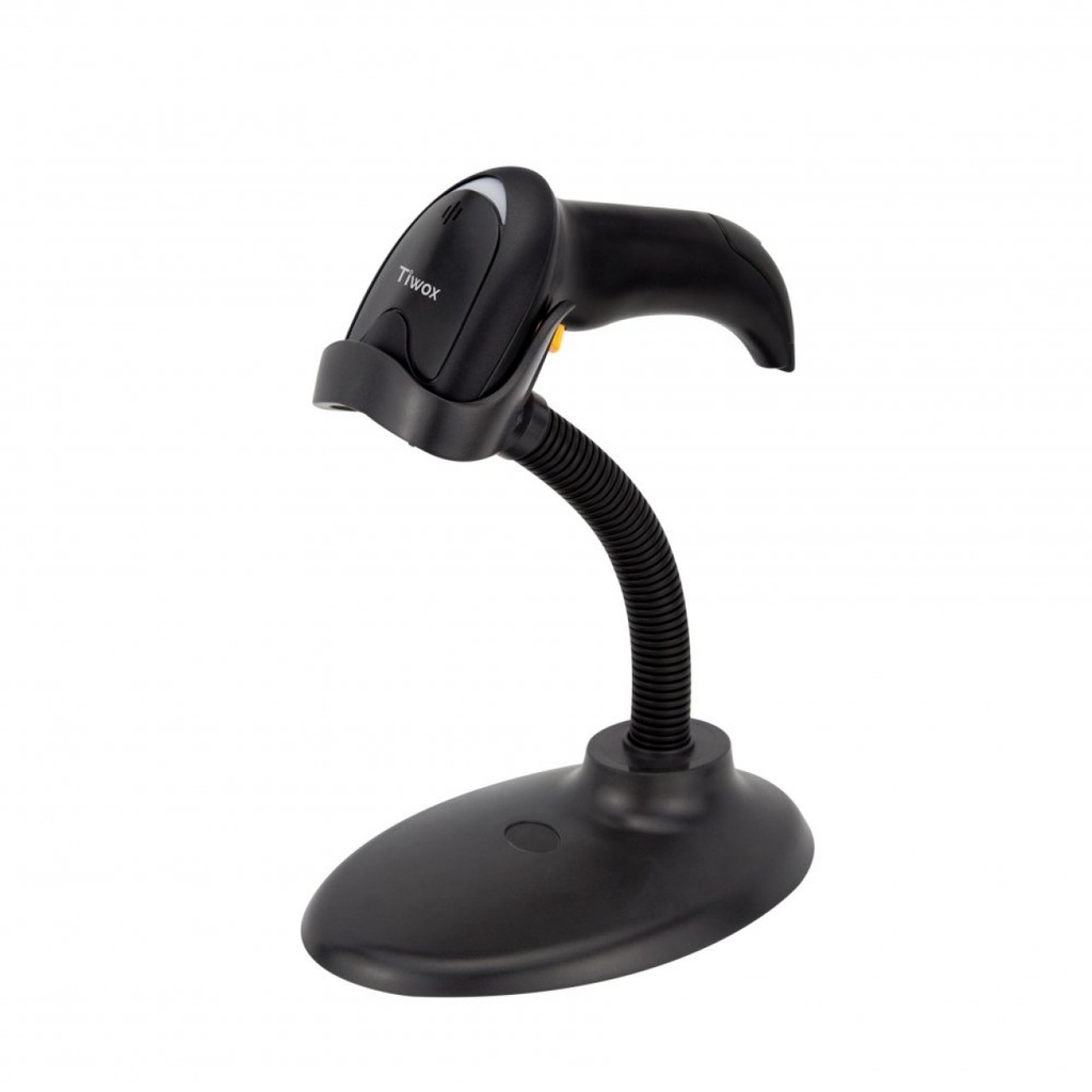 Tiwox VS-116 2D USB Cable Handheld Standing QR Code Barcode Scanner