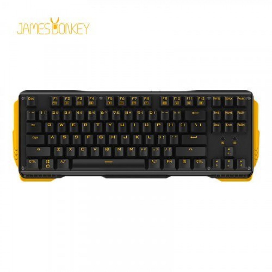 James Donkey 619S English Blue Switch Wired Mechanical Gaming Keyboard