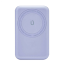 Wiwu Snap Cube Magnetic Wireless Şarj 10.000 mAh Powerbank, Mor