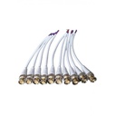 Ezcool Bnc Konnektör Vidalı Kablolu 10lu Paket