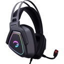 Gamepower Kyruse Pro 7.1 Surround RGB Titreşimli Oyuncu Kulaklık, Gri