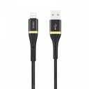 Wiwu Elite ED-100 2m Lightning Usb Şarj Kablosu, Siyah