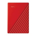 Western Digital My Passport USB 3.2 2.5" 2 TB Taşınabilir Harddisk, Kırmızı