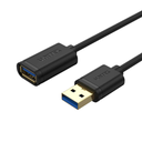 Unitek Y-C459GBK USB 3.0 2m Uzatma Kablosu, Siyah