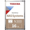 Toshiba N300 HDWG51GUZSVA Sata 3.0 7200 RPM 3.5" 16 TB Harddisk