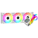 GamePower Skadi Square 360 RGB Borulu 360mm CPU Sıvı Soğutma, Beyaz