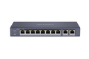 Hikvision DS-3E0310P-E/M 8 Port Poe 2x Gigabit Uplink 60watt Yönetilemez Poe Switch