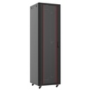 Mirsan 36U W=600mm D=600mm Dikili Tip Network Kabinet, Siyah