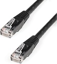 AT&T Patch Cat6 24 AWG 10m Ethernet Kablosu, Siyah