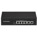 Uranium POE-4020-55W 4 Port 10/100 2 Port 10/100 RJ45 Uplink POE Switch