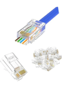 Speed SP-U100 D Cat6 100 Adet Yeni Nesil Delikli RJ45 Konnektör