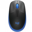 Logitech 910-005909 M191 Büyük Boy Kablosuz Mouse 1000 DPI Optik USB Nano Alıcı, Mavi