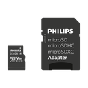 Philips FM25MP45B/00 256GB Micro SDXC UHS-I U1 Class 10 Hafıza Kartı 80MB/s SD Adaptörlü