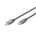 Unitek C1628GY01-1M 8K DisplayPort 1.4 Kablo 1 Metre 32.4Gbps HDR 8K 60Hz HDMI Kablosu