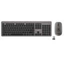 Unitek T054AGY01-US SlimDuo Kablosuz Klavye Mouse Seti 2.4GHz USB 1600 DPI 10m Menzil