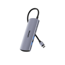 Unitek H1112DGY01 uHUB Q4 4-in-1 10Gbps USB-C Hub 2x USB-A 2x USB-C Alüminyum Kasa